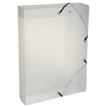 EXACOMPTA : Boîtes de classement PP Crystal - Dos 60 mm