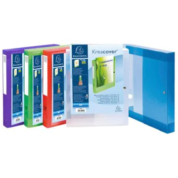 EXACOMPTA : Boîte de classement assortiment - Dos 40 mm 59989E