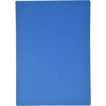 Carton de Bricolage A4 - Bleu moyen - 300 g/m² : FOLIA Lot de 50 Visuel