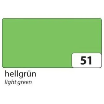 Carton de Bricolage 500 x 700 mm - Vert clair - 300 g/m² : FOLIA Visuel