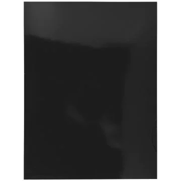 Lot de 20 Chemises de Présentation à 2 rabats Chromolux - Noir : EXACOMPTA Image