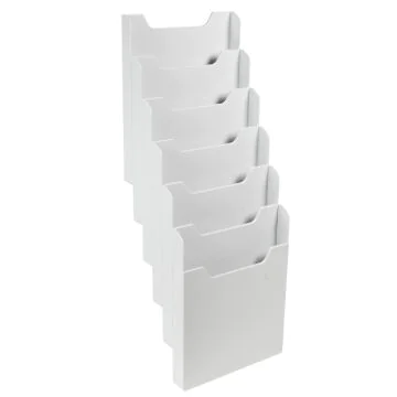 EXACOMPTA : Présentoir brochures mural - 6 compartiments A4 63740D