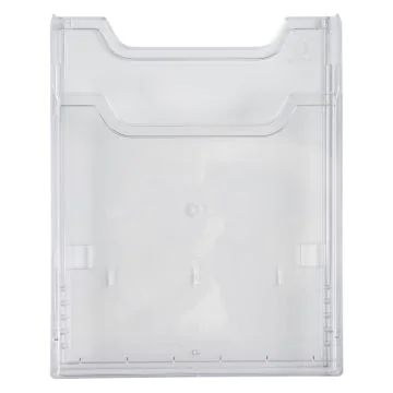 Présentoir mural A5 - 1 compartiment vertical - Cristal : EXACOMPTA image