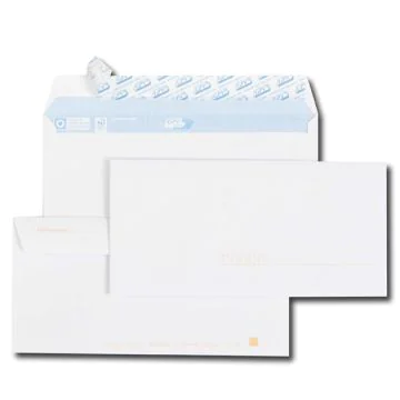 Enveloppe précasées - DL 110 x 220 mm Blanc GPV Lot de 50