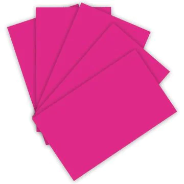 Feuilles de papier de couleur - 500 x 700 mm - Rose vif : FOLIA Visuel