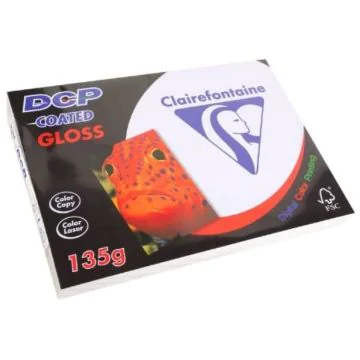 Ramette de papier de 250 feuilles A4 DCP - 135 g - Blanc brillant : CLAIREFONTAINE Modèle