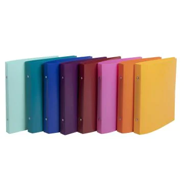 690E Classeurs format écolier Opaque - 230 x 200 mm Assortiment