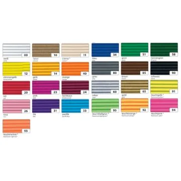 Feuille cartonnée ondulée - 500 x 700 mm - Bordeaux FOLIA