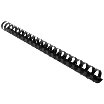 Lot de 100 baguettes de 21 anneaux - 20 mm - Noir EXACOMPTA Image