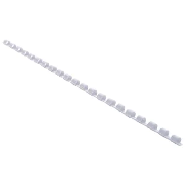 Lot de 25 baguettes de 21 anneaux - 6 mm - Blanc EXACOMPTA Image