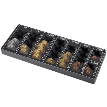 Monnayeur EURO avec 8 colonnes à pièces PAVO