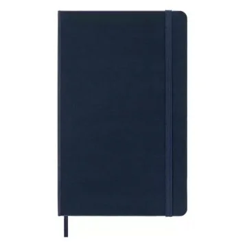 Carnet de Notes Ligné 21 x 13 cm L/A5 - Bleu Classic MOLESKINE 