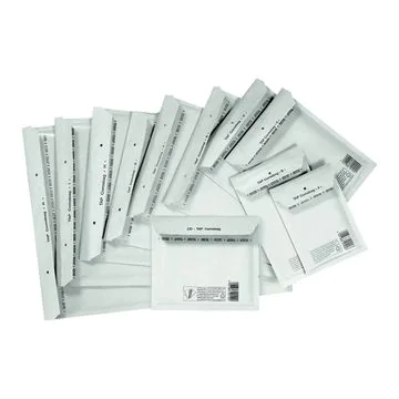 Photo COMEBAG : pochettes d'expédition matelassées - Blanc 81020200