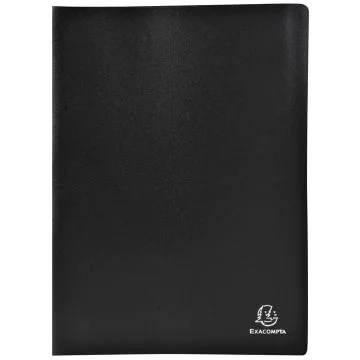 8551E Protège-documents de 100 vues - Noir EXACOMPTA