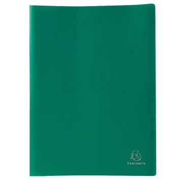 8553E Protège-documents de 100 vues - Vert EXACOMPTA