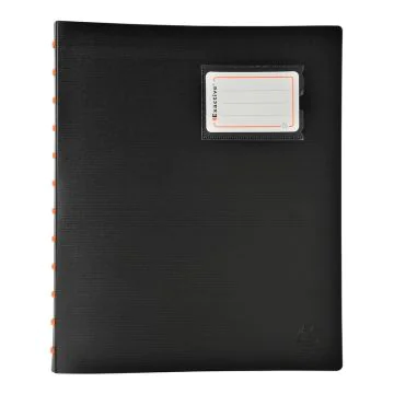 Protège-documents de 40 vues - Noir EXACOMPTA : 86234E (porte-vues)