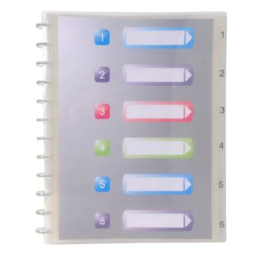 Protège-documents de 60 vues - Crystal EXACOMPTA : 86320E (porte-vues)