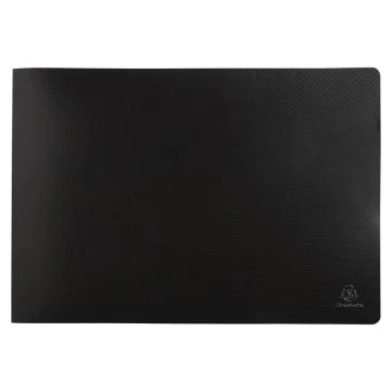 Protège-Documents Semi-Rigide - A3 - 40 Vues - Noir : EXACOMPTA Opak image