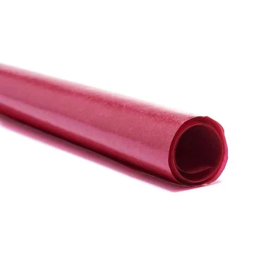 Papier Transparent - Rouge - 700 mm x 1 m : FOLIA Visuel