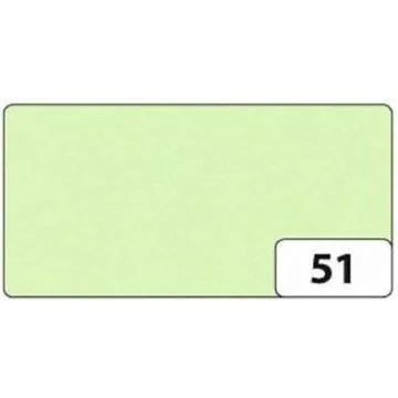 Papier transparent - Vert clair - 700 mm x 1 m : FOLIA Image