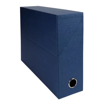 EXACOMPTA : Boîtes de classement Bleu foncé - Dos 90 mm 89527E