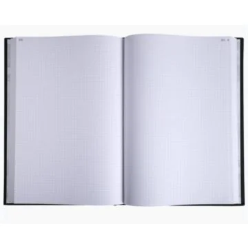 Registre - 600 pages quadrillées et numérotées - 390 x 255 mm - LE DAUPHIN intérieur