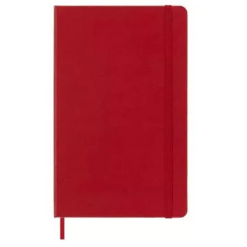 Carnet de Notes Ligné 21 x 13 cm L/A5 - Rouge Classic MOLESKINE 