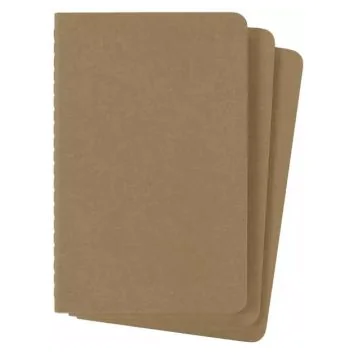 Carnet de Notes Uni 21 x 13 cm - Marron MOLESKINE Lot de 3