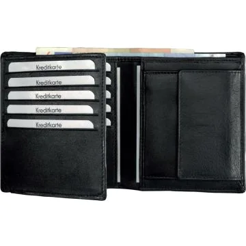 ALASSIO : Porte-monnaie en cuir - Combi Visuel