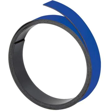 Bande magnétique - 20 mm x 1 m - Bleu FRANKEN