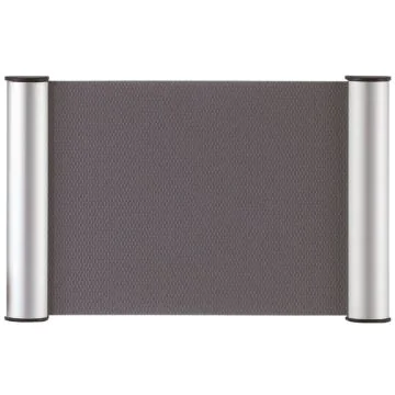 Photo Plaque de porte Argent A5 FRANKEN BS0603