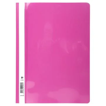 EXACOMPTA 439712B Chemises de présentation à lamelles en PVC - Rose