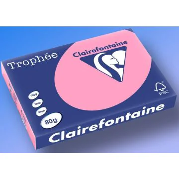 Ramette de papier Trophée de 500 feuilles A3 - Eglantine : CLAIREFONTAINE Image