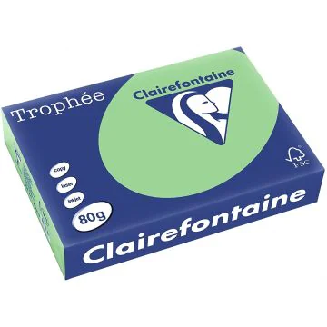 Ramette de papier Trophée de 500 feuilles A3 - Vert Nature : CLAIREFONTAINE Modèle