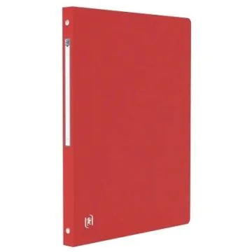 Classeur souple - 4 anneaux de 20 mm - Rouge : OXFORD Memphis Image