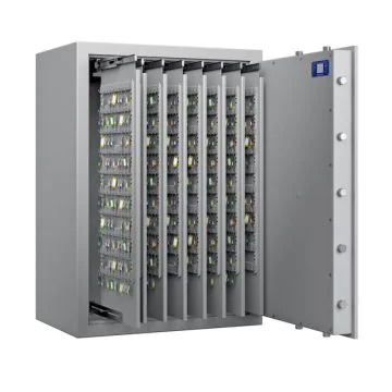 Photo Coffre-fort mural 1500 clés - Classe 1 - Serrure électronique HARTMANN Clés Protect 1006