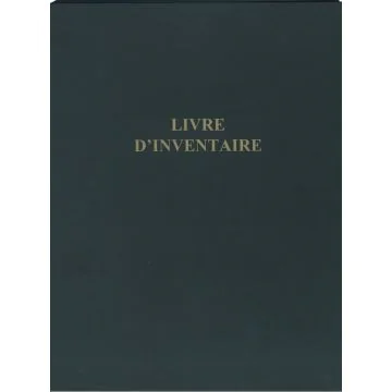 Livre d'Inventaire Obligatoire ELVE D54 