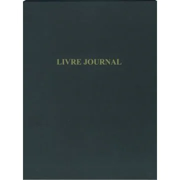 Livre Journal  Obligatoire ELVE : Registre D58