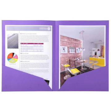 Lot de 25 Chemises double à poche - Violine EXACOMPTA Rock's Visuel