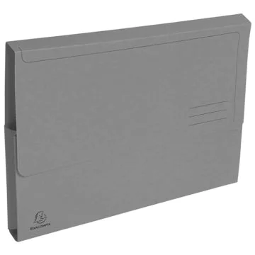 Lot de 50 Chemises à poche en carte recyclée - Gris EXACOMPTA Visuel