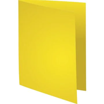 Chemises pour dossiers A4 ROCK'S - Jaune citron EXACOMPTA