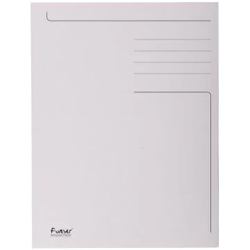 EXACOMPTA : Lot de 50 chemises imprimées à 3 rabats - Gris 448019E