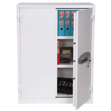 PHOENIX RANGER FS1512K ouvert :  Coffre-fort ignifuge - Serrure à clé - Coupe-feu 30 mm  - 354 L