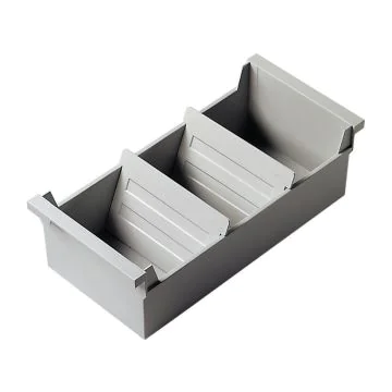 Boîte pour 1200 fiches A6 paysage - Gris - The Admin : HELIT