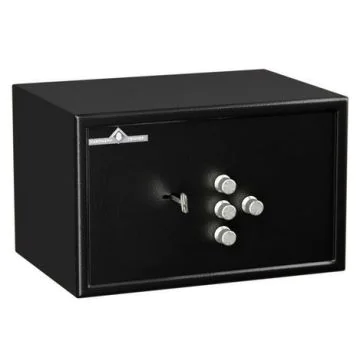 HARTMANN  :  Coffre-fort de sécurité HT15 - Serrure à clés et à tubes compteurs 