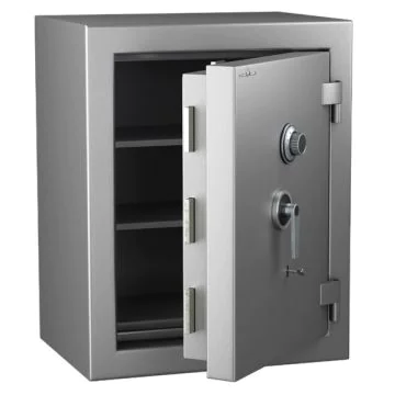 Photo HARTMANN Zephir Duo 5099 Coffre-fort ignifuge - Serrure à disques et à clé - Classe 5 