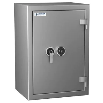 HARTMANN Zephir Duo 2138  :  Coffre-fort ignifuge ouvert - Serrure électronique - Classe 2 - 138 L