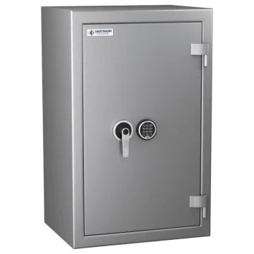 HARTMANN Zephir Duo 2156  :  Coffre-fort ignifuge ouvert - Serrure électronique - Classe 2 - 156 L