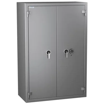 HARTMANN Zephir Duo 2787 : Coffre-fort ignifuge 30 min - Serrure électronique et serrure à clé - Classe 2 - 787 L Image