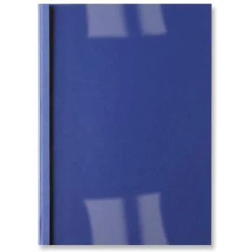 Chemises Thermo relieuse - 10-15 feuilles A4 - Bleu foncé : GBC ThermaBind Lot de 100 Visuel